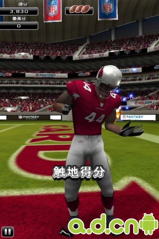 【免費體育競技App】橄榄球四分卫 汉化版 NFL Flick Quarterback-APP點子