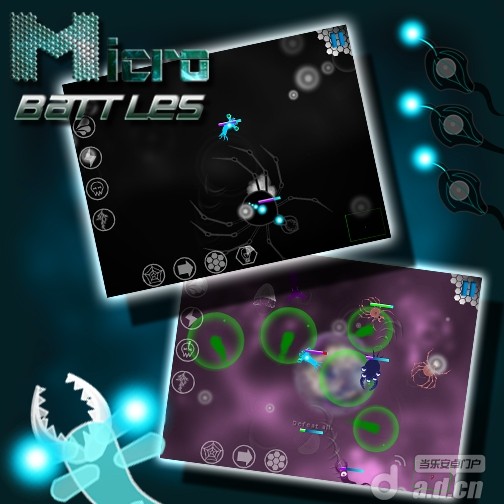 【免費動作App】微型生物成长记 Angry Wars Micro Battles-APP點子