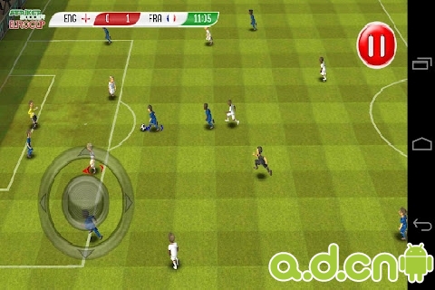 【免費體育競技App】足球欧洲杯2012 Striker Soccer Eurocup 2012-APP點子