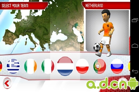 【免費體育競技App】足球欧洲杯2012 Striker Soccer Eurocup 2012-APP點子