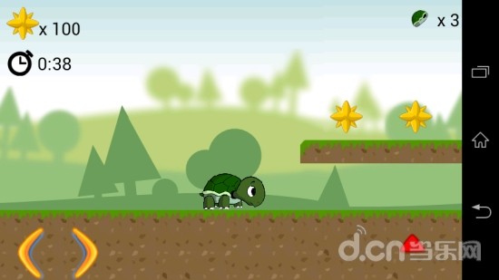 【免費冒險App】会飞的划行龟 Turtle Slide Game-APP點子